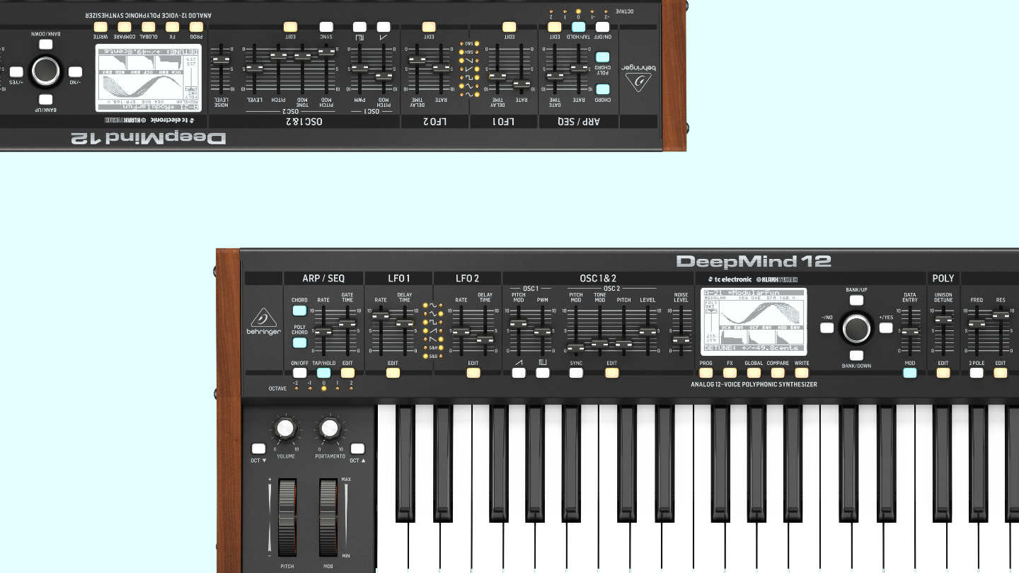 Behringer Deepmind Patches für Ambient, Techno, Electronica