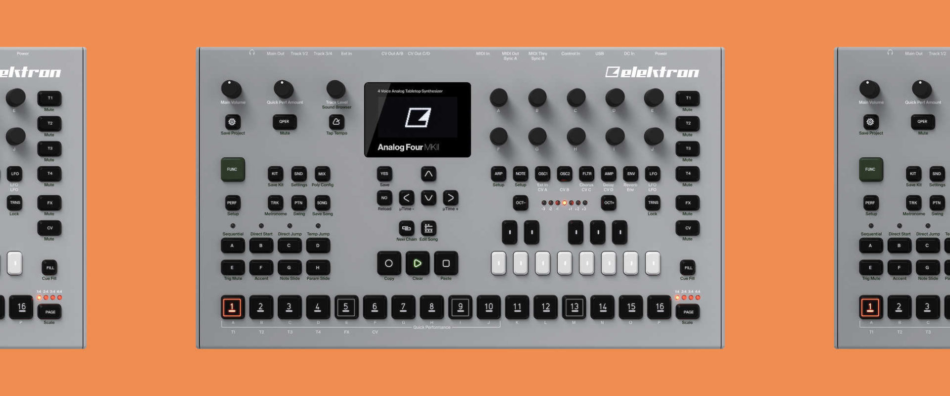 Elektron Analog Four Sound Pack für Ambient, Techno und Electronica
