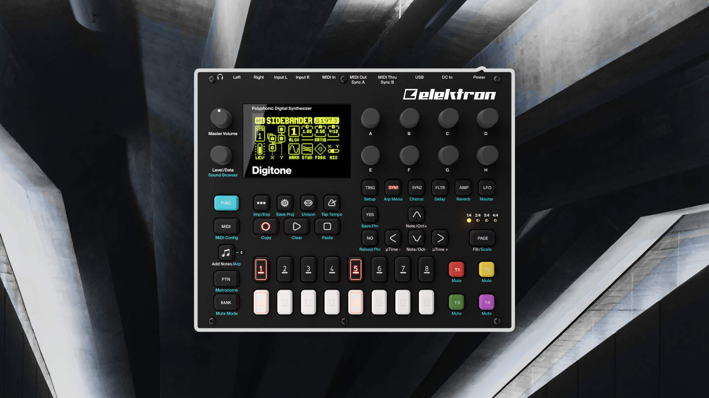 Techno und Ambient Sound Packs für Elektron Digitone