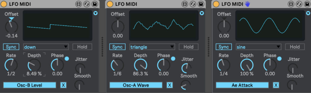 LFO Tool in Ableton Live