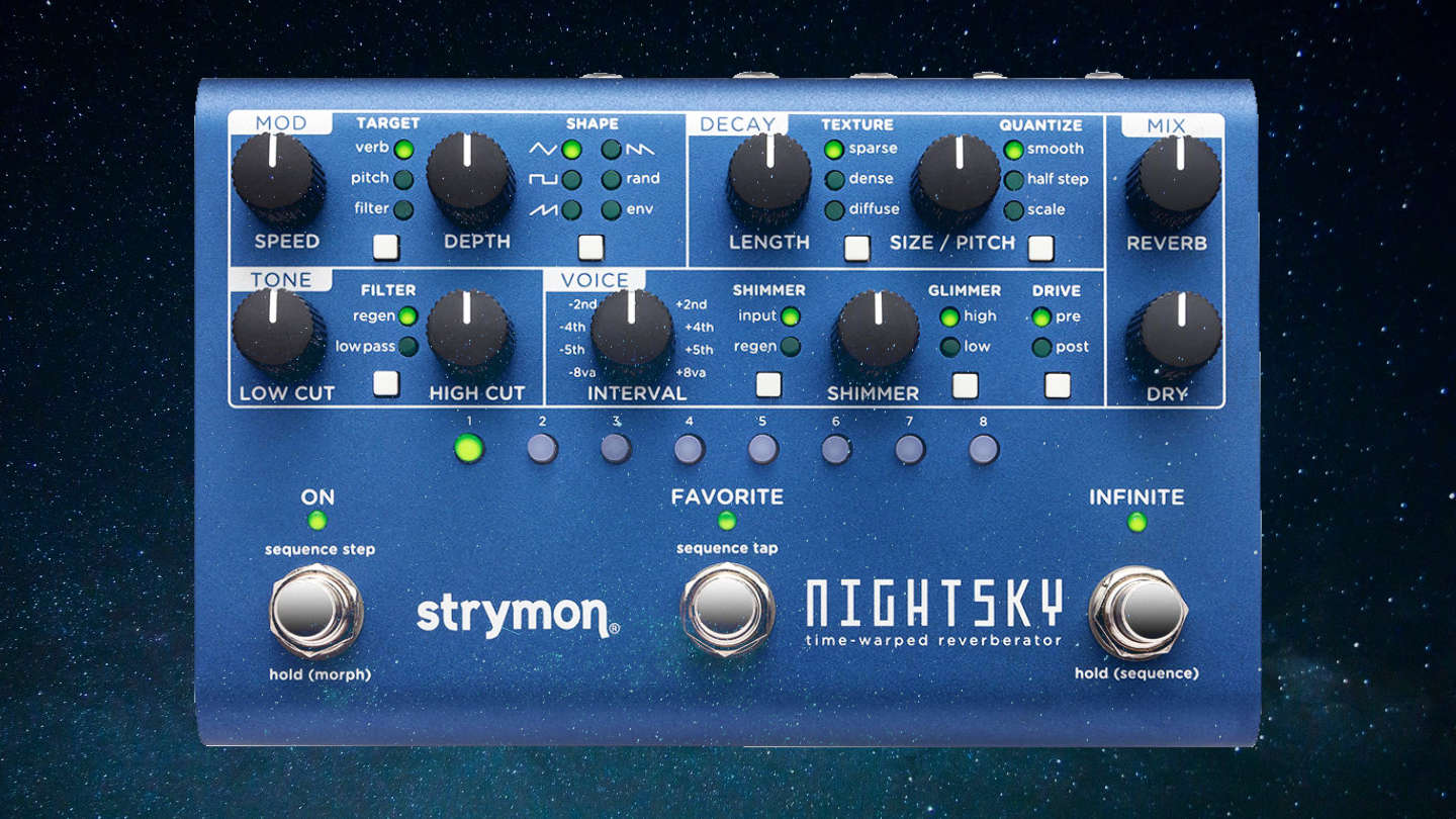 Strymon Nightsky Reverb Pedal für Synthesizer im Test