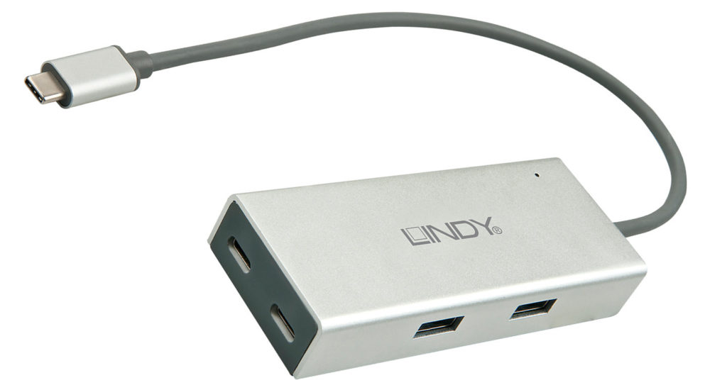 USB Hub für Audio - Lindy USB 3.1 ist eine gute Budget-Lösung.