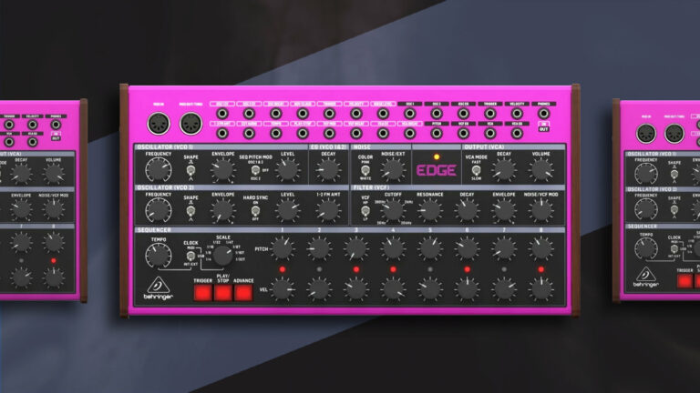 Behringer Edge Test: analoger Drumsynthesizer mit Patchfeld