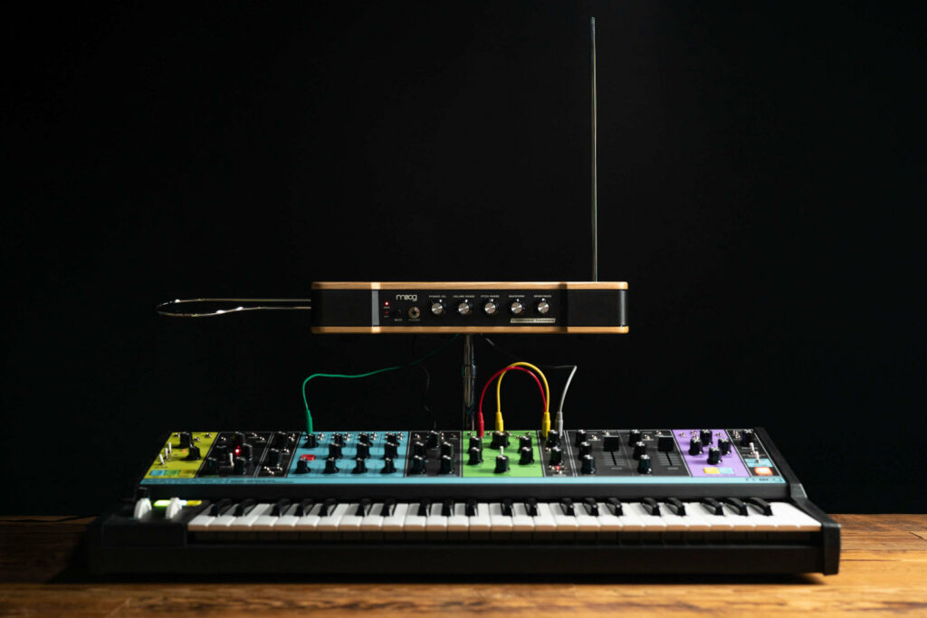 Andere Synthesizer steuern mit dem Theremin