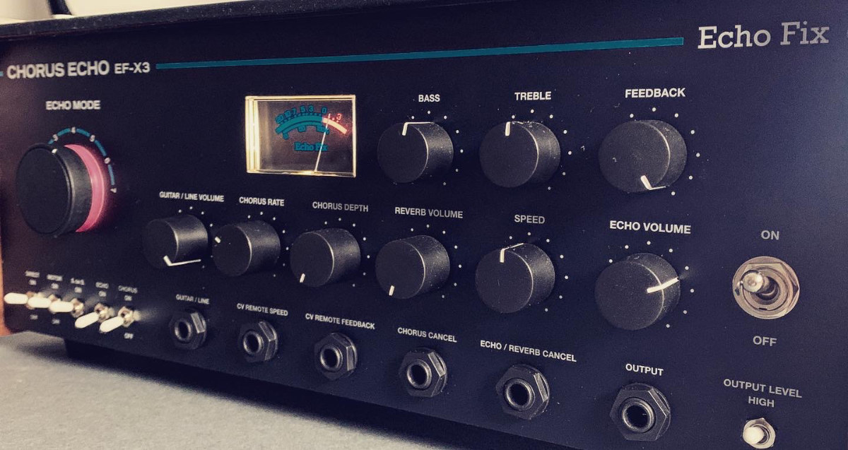 Echo Fix EFX3 Chorus Echo Test Analoges Tape Delay für Synths