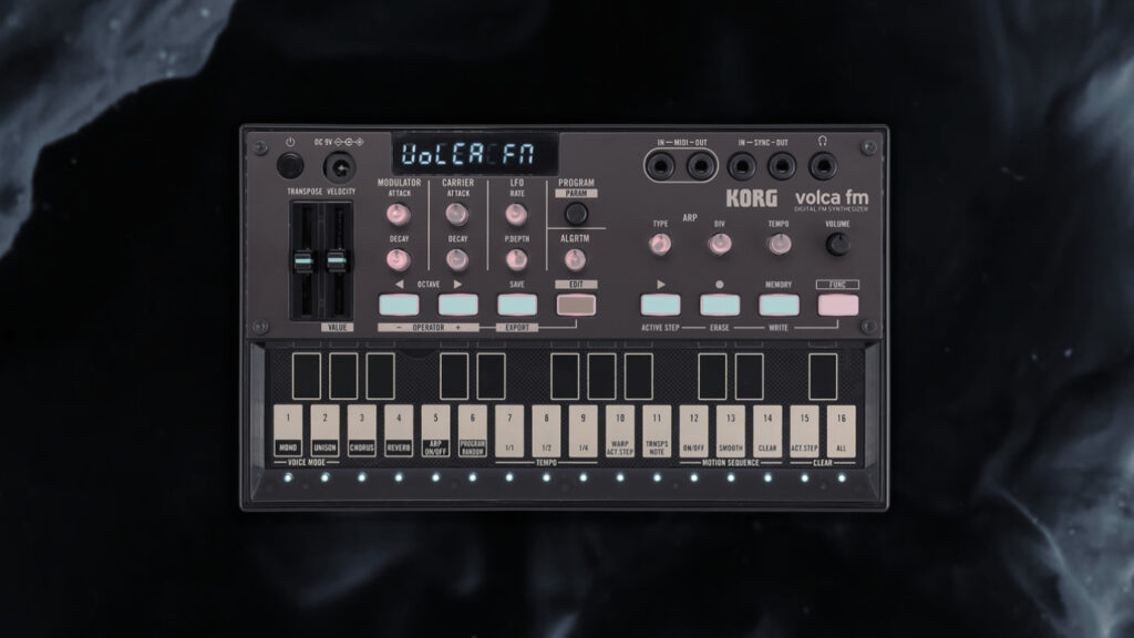 Korg Volca FM Presets fuer Techno, Ambient und Electronica