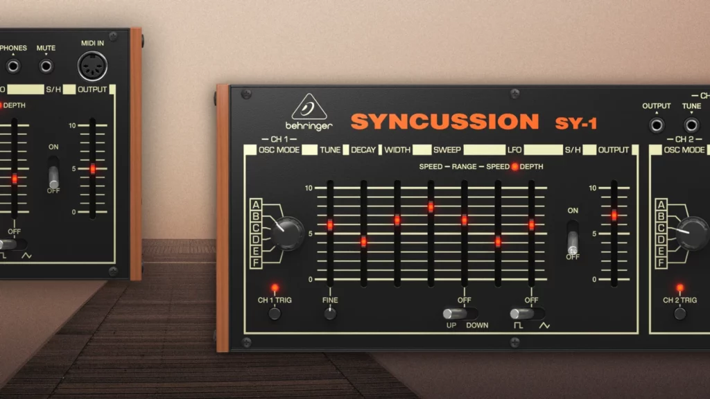 behringer syncussion sy-1 Test