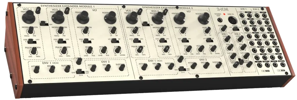 Behringer 2-XM Schrägansicht