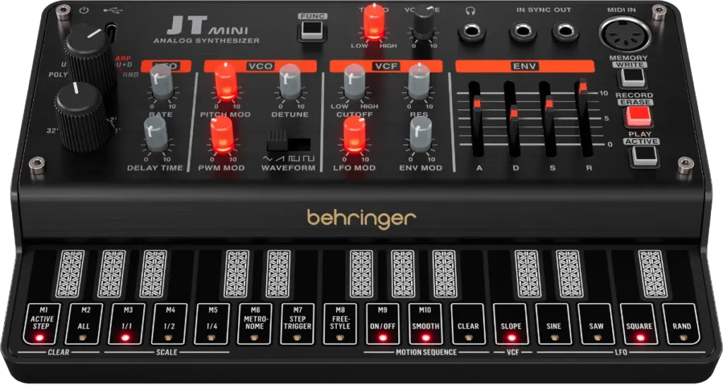 behringer jtmini: Touch Keyboard