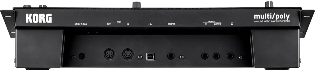 Korg multipoly Modul Rückseite