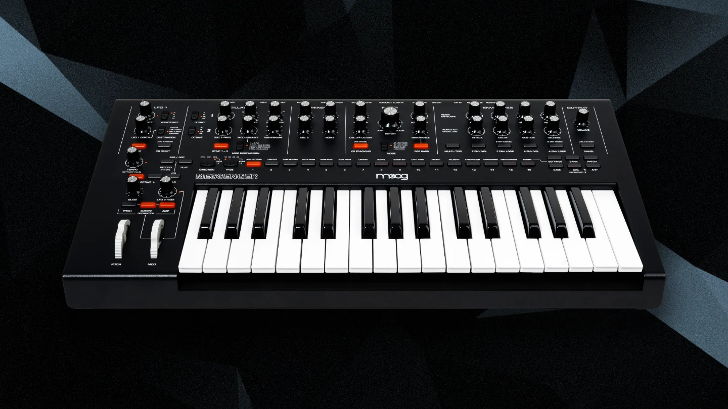 Moog Messenger Presets: Caterpillar Sound Pack