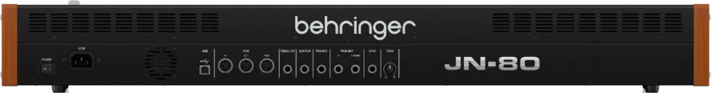 Behringer JN-80 Test - Anschluesse